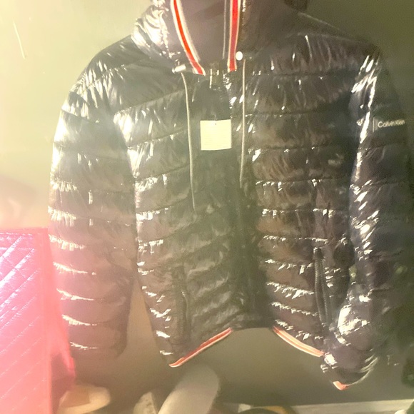 Calvin Klein Jackets & Coats Calvin Klein 22 Black Bubble Coat Sizes Sl Poshmark
